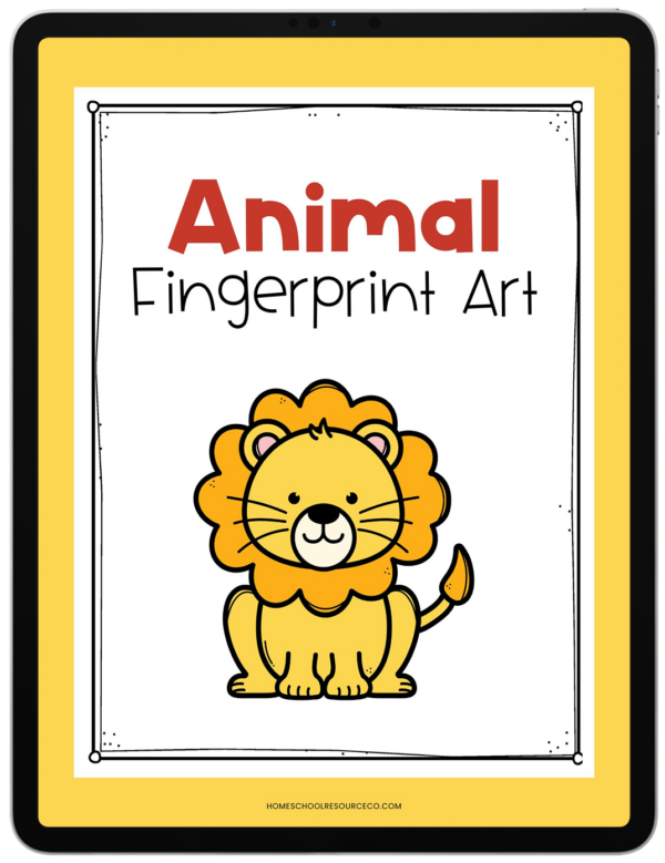 Animal Fingerprint Art